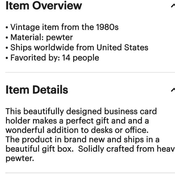 Vintage Pewter Elephant Card Letter Holder - Picture 4 of 6